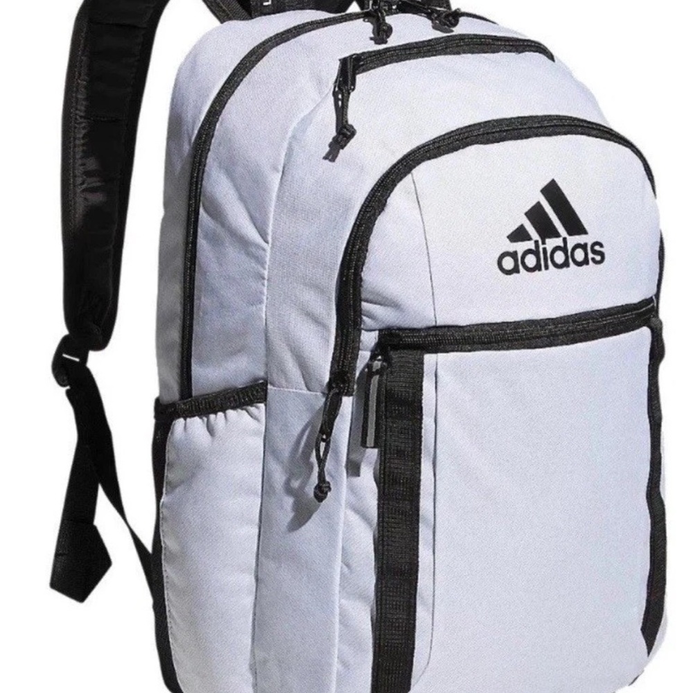Adidas Excel 7 Unisex OSFA 15" Laptop Backpack Silver Dawn Grey Violet Purple